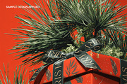 Christmas Gift Box Mockup, a Packaging Mockup by creatsy5 (Thumbnail 4 of 6)