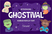 Ghostival, a Font by Fachranheit Studio (Thumbnail 1 of 10)