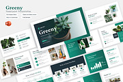 Greeny PowerPoint Presentation, a Presentation Template by zahidhossainalif (Thumbnail 1 of 9)