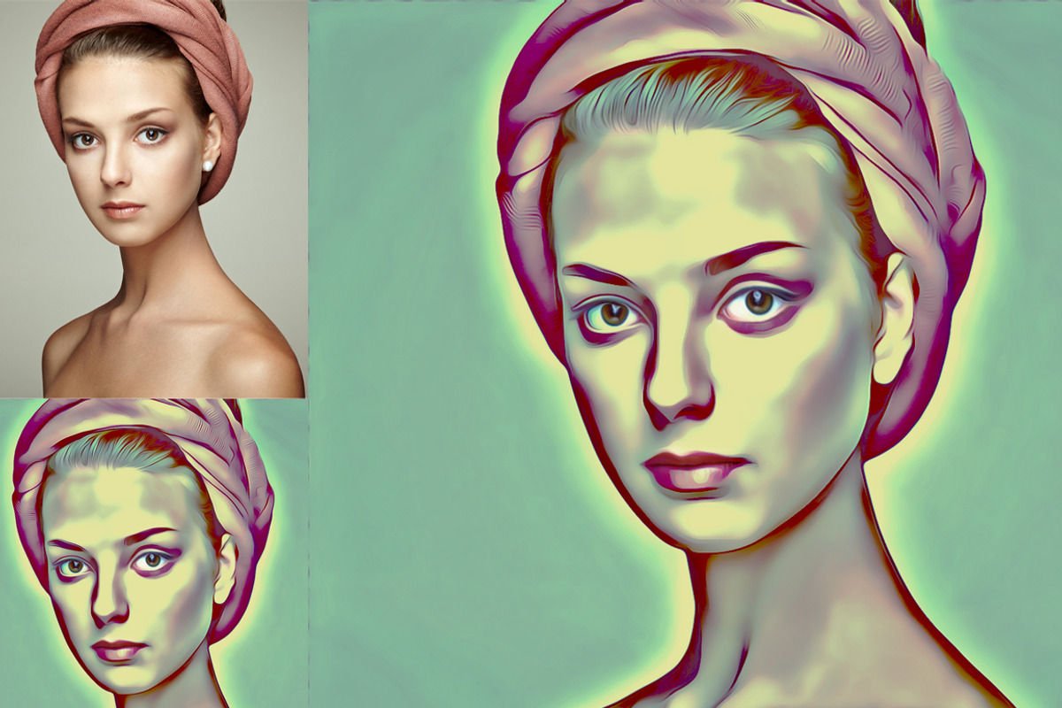 Portrait Speed Art Effect, an Action Add-On by MRI STUDIO (Photo 8 of 14)