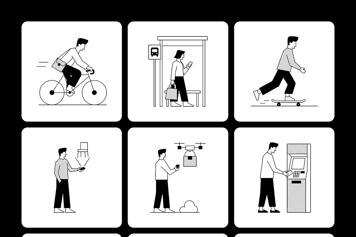 90 Modern Lifestyle Systems Icons, an Outline Icon by Prosymbols (Photo 10 of 13)