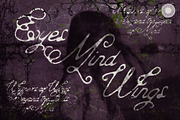 Wild Flower - Gothic Script, a Script Font by Setara Langit CreativeStd (Thumbnail 11 of 15)