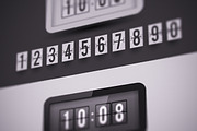 Flap type clock. Numbers set., an Object Graphic by painterr (Thumbnail 1 of 2)