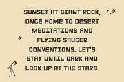 Giant Rock | Hand Drawn Font + Icons, a Sans Serif Font by Amber Morgan (Thumbnail 5 of 7)