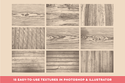 Wood Texture Pack, a Texture Graphic by Rad Radio Graphics (Thumbnail 2 of 5)