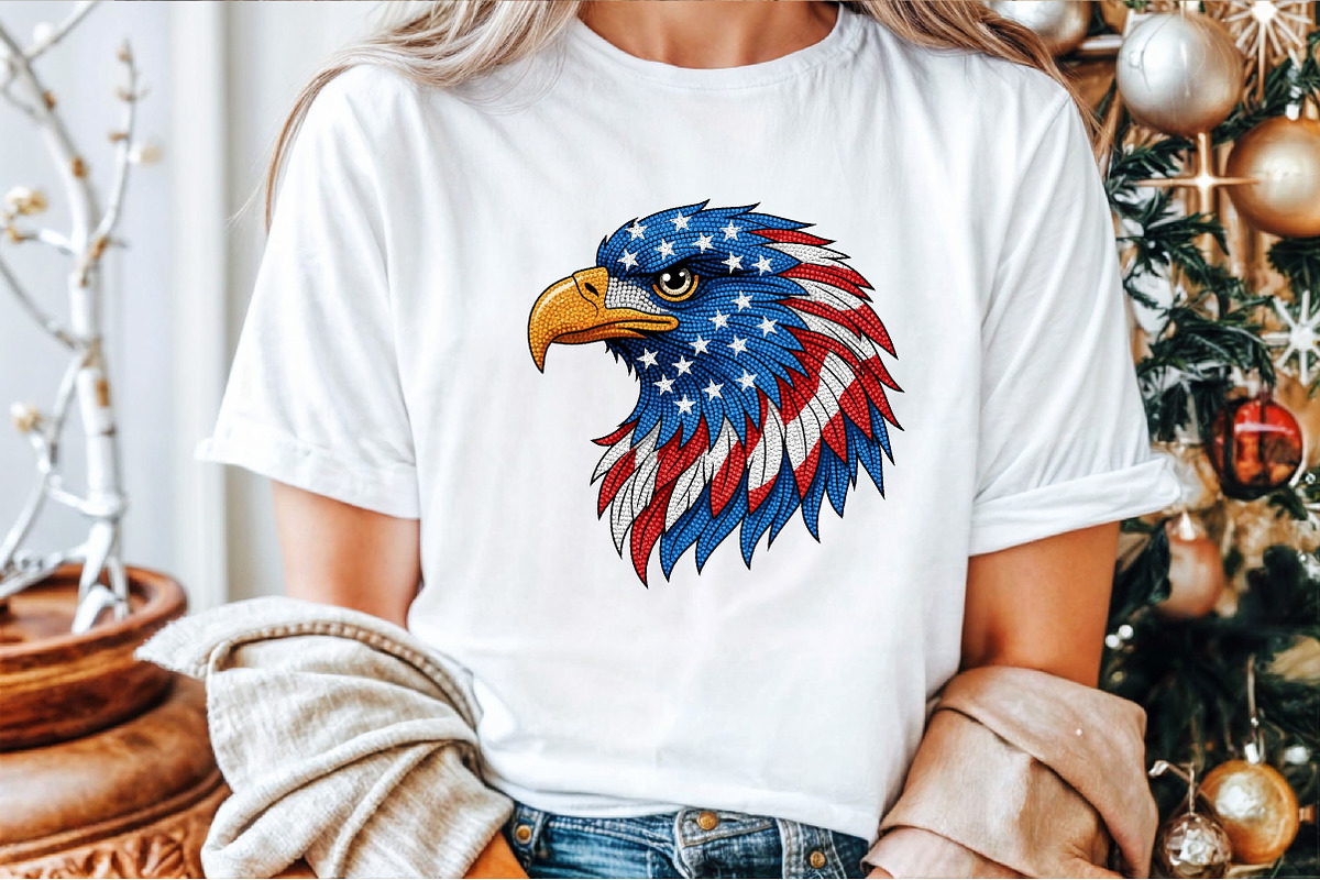 American Patriotic Eagle 4th of July, an Illustration by Sublimation Artist (Photo 2 of 9)
