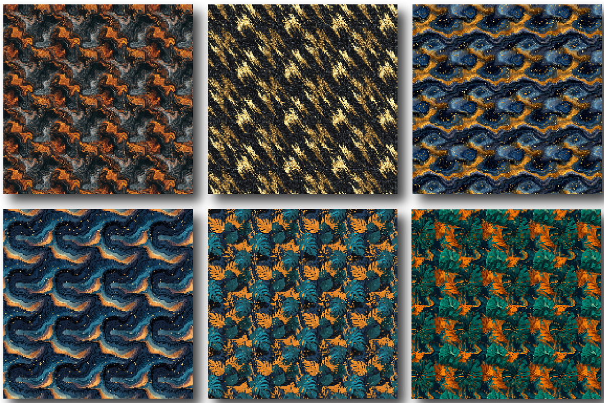 Tiger Glitter Ink Textures Digital, a Work Illustration by CraftArtStudio (Photo 3 of 4)