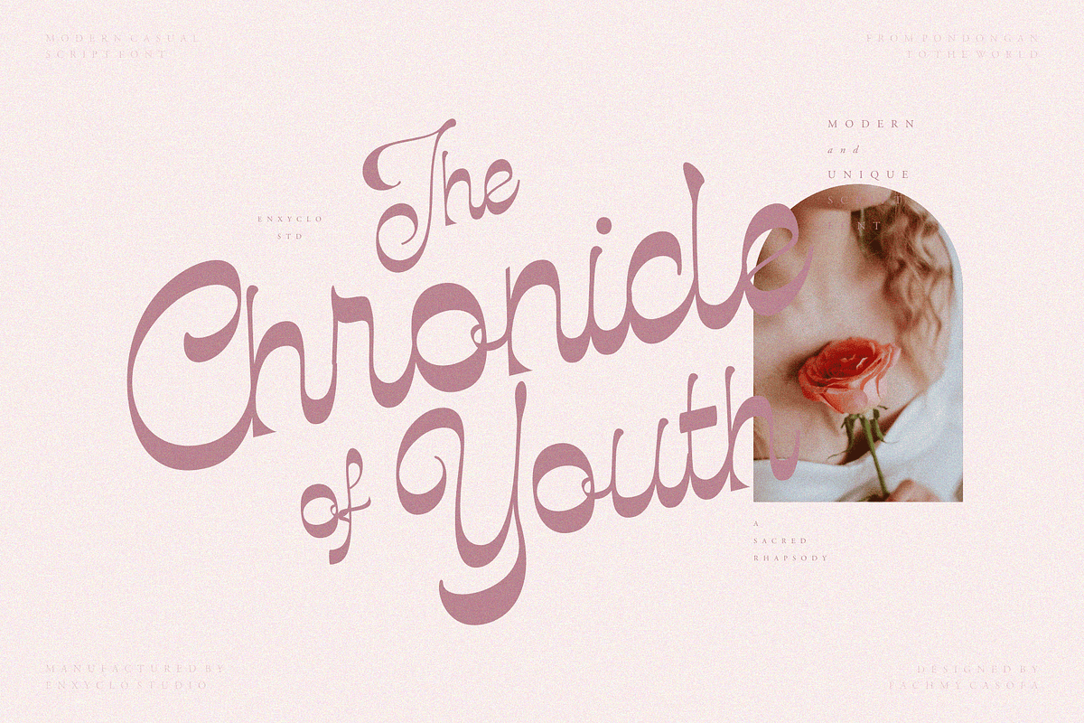 NCL Kisgade — Luxury Font, a Script Font by Enxyclo Studio (Photo 9 of 20)