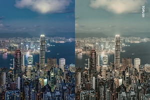 Hong Kong At Night Lightroom Presets