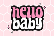Pink Crab - Cute Retro Font, a Serif Font by Airotype (Thumbnail 2 of 10)