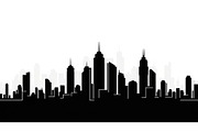 City Skyline Silhouette Bundle, an Illustration by jahid234 (Thumbnail 26 of 41)