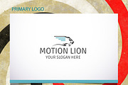 Motion Lion Logo, a Branding & Logo Template by Emdaduljs (Thumbnail 3 of 3)