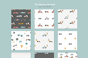 Little racers. Watercolor collection, an Animal Illustration by AfonshinaArt (Thumbnail 5 of 14)