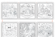Hygge Seasonal Comfort Coloring, a Seasonal Illustration by Design Station (Thumbnail 7 of 7)