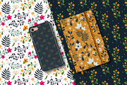 Seamless Floral patterns, a Pattern Graphic by The Odd Seed (Thumbnail 2 of 9)