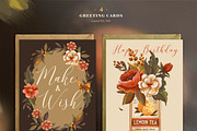 Vintage Tins & Flowers Graphic Set, a Texture Illustration by Yeticrab (Thumbnail 5 of 12)