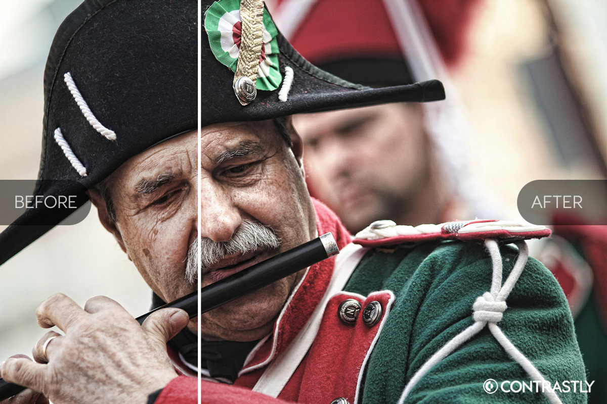 Portrait Series Photoshop Actions, an Action Add-On by Contrastly Shop (Photo 2 of 5)