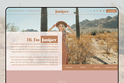 Juniper, a WordPress Template by Gadabout Studio (Thumbnail 1 of 2)