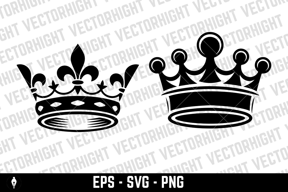 Illustration of a kings crowns, an Illustration by Vectorhight (Photo 4 of 4)