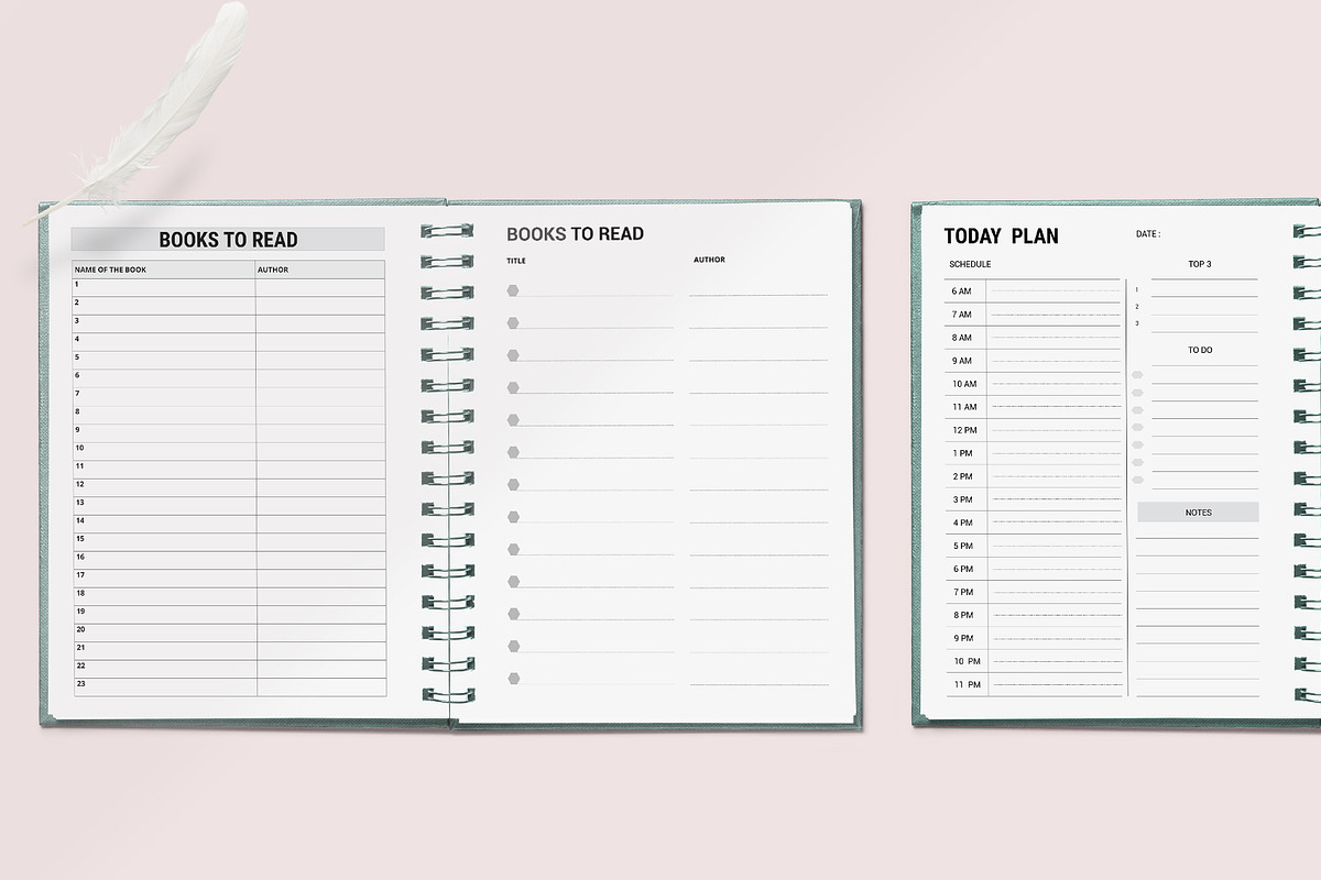 Ultimate Planner Bundle Pack, a Stationery Template by ROJI CREATOR (Photo 12 of 12)