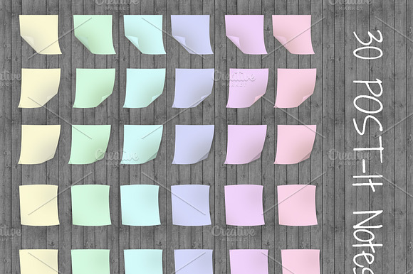 30 Post It Notes