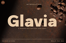 Glavia – Modern Neo Grotesk Sans