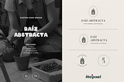 Raiz Abstracta Branding Kit, a Branding & Logo Template by 4to Pixel (Thumbnail 1 of 7)