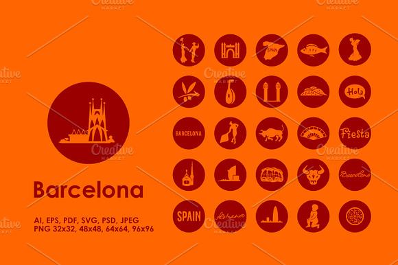 Barcelona Icons