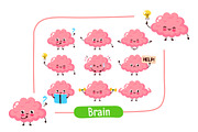 Cute human organs set, a Food Illustration by Slavko Kahovsky (Thumbnail 3 of 9)
