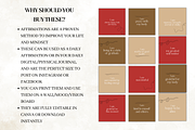 Earth Colors Affirmation Card Deck, a Templates & Theme by Digital By Nikoleta (Thumbnail 3 of 10)