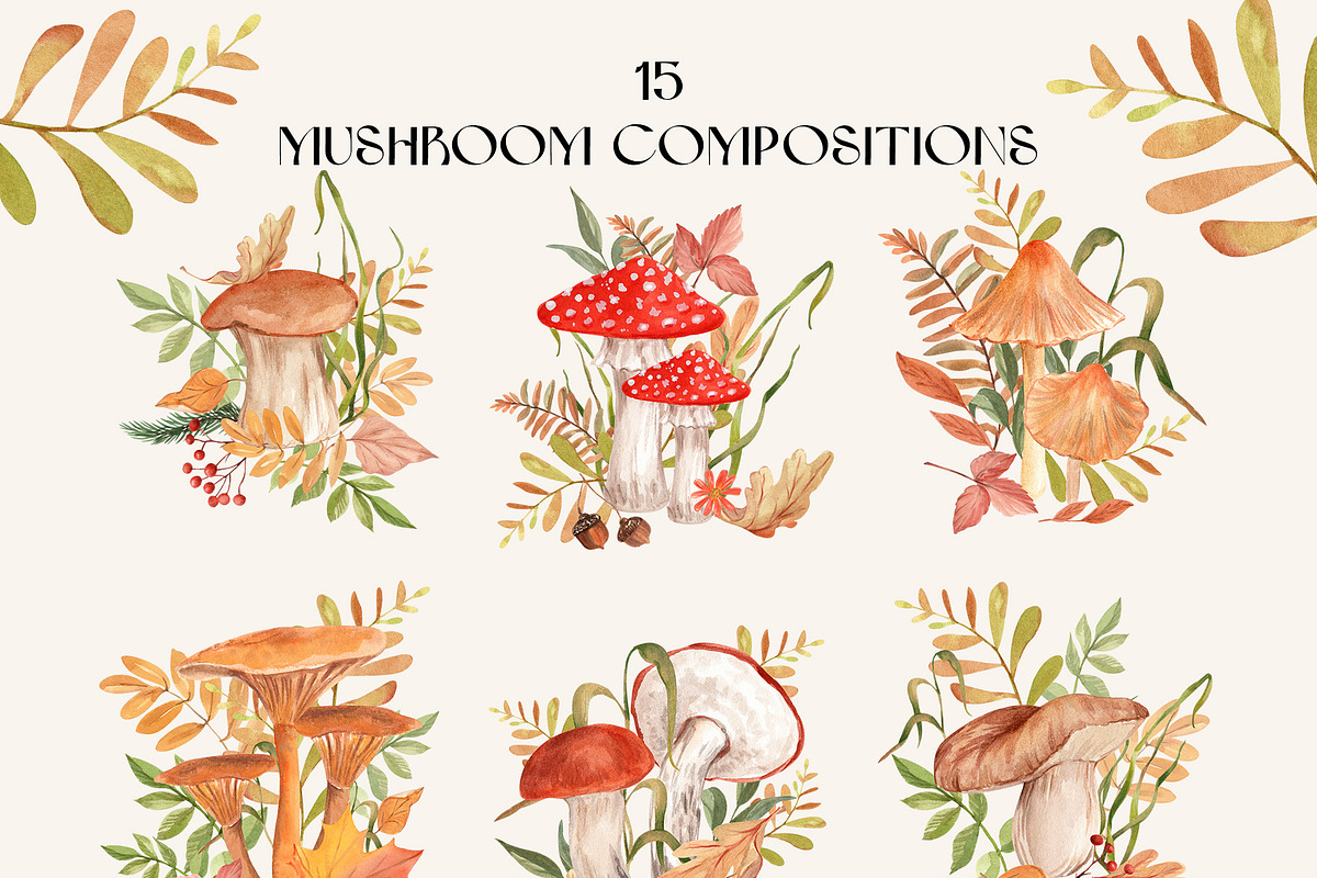 Fairy Autumn Forest Animals & Floral, an Animal Illustration by Catch the Dream Art (Photo 5 of 20)