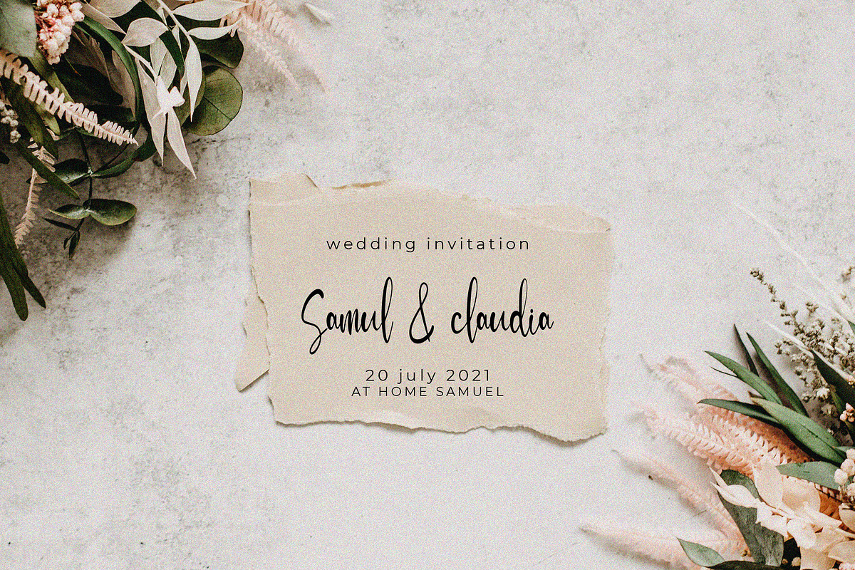 Moettiara Calligraphy Script Font, a Script Font by NTC Graphic (Photo 2 of 9)