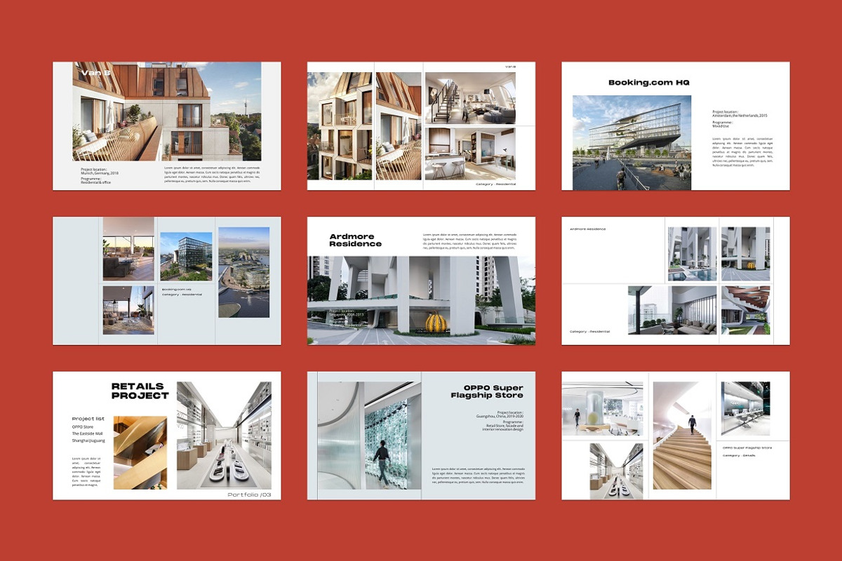 Architecture Google Slides Template, a Presentation Template by Bervisual