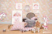 Unicorns Life. Watercolor collection, an Animal Illustration by UlitkaStudio (Thumbnail 23 of 29)