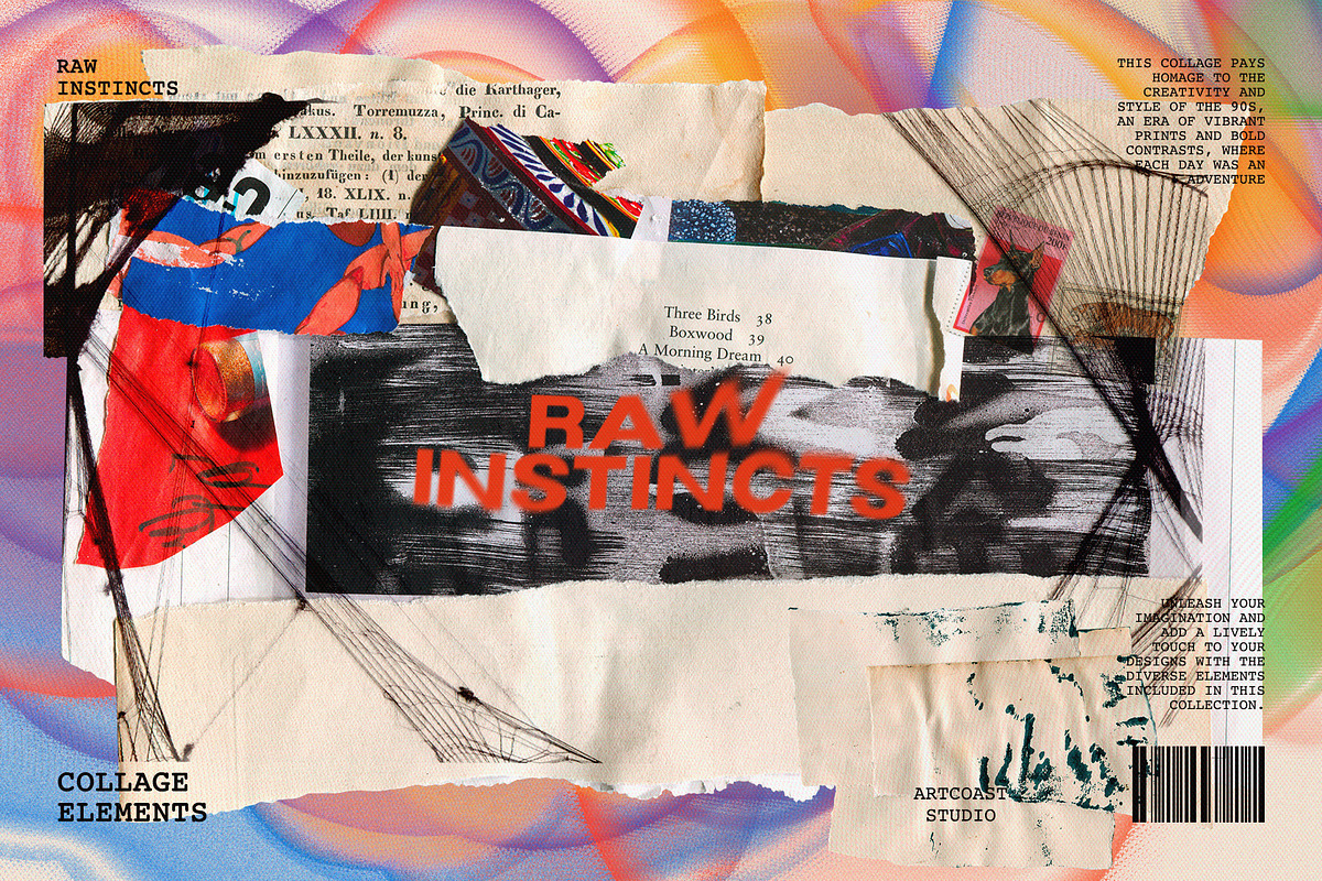 Raw Instincts Collage, an Object Graphic by nadispasibenko (Photo 1 of 12)