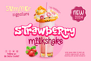 Vanilla Cake, a Font by BBtypeStudios (Thumbnail 2 of 9)