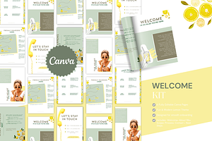 Client Welcome Kit Canva Template