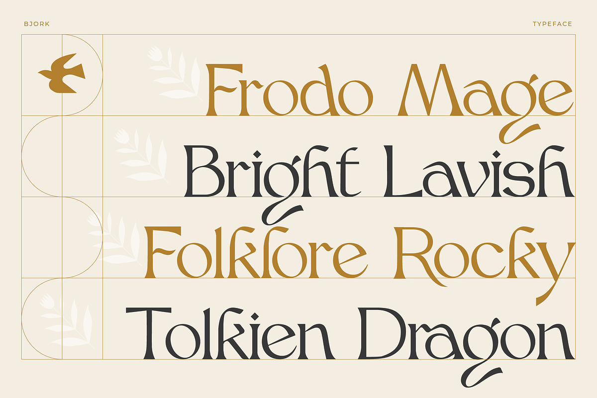 Bjork Serif, a Serif Font by CCS-Type.com (Photo 26 of 30)