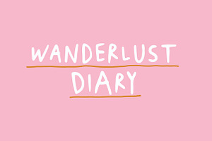 Wanderlust Diary