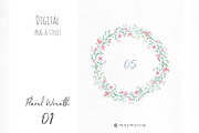 Floral graphic for invitation, an Illustration by May • SHO (Thumbnail 8 of 9)