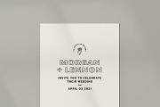 The Rebels Wedding Suite, an Invitation Template by Heart to Heart Paper Co (Thumbnail 11 of 16)