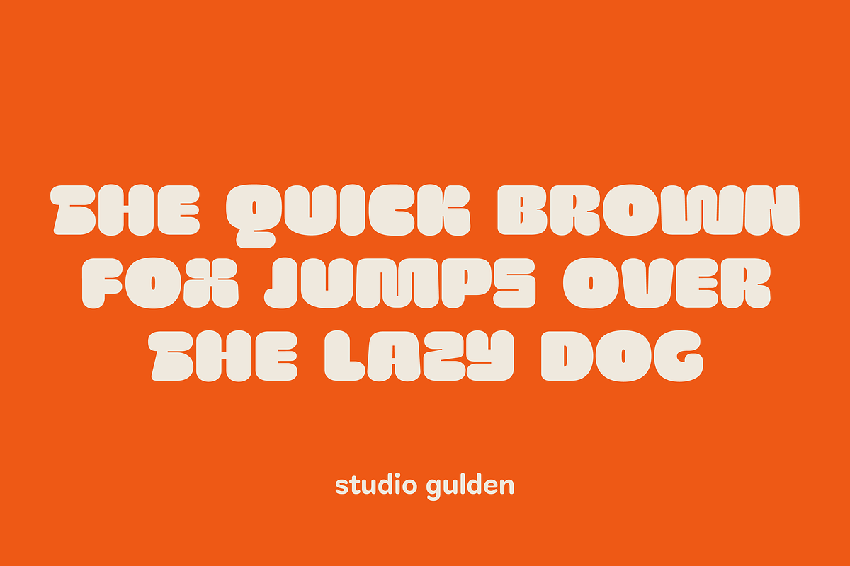 SG - WRISTAN, a Font by Studio Gulden (Photo 7 of 11)