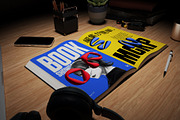 Open Book Showcase Mockup, a Books & Magazine Mockup by herutage (Thumbnail 4 of 6)