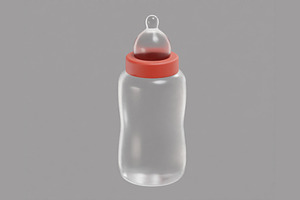 Pacifier bottle, an Object 3D Model by fahad121