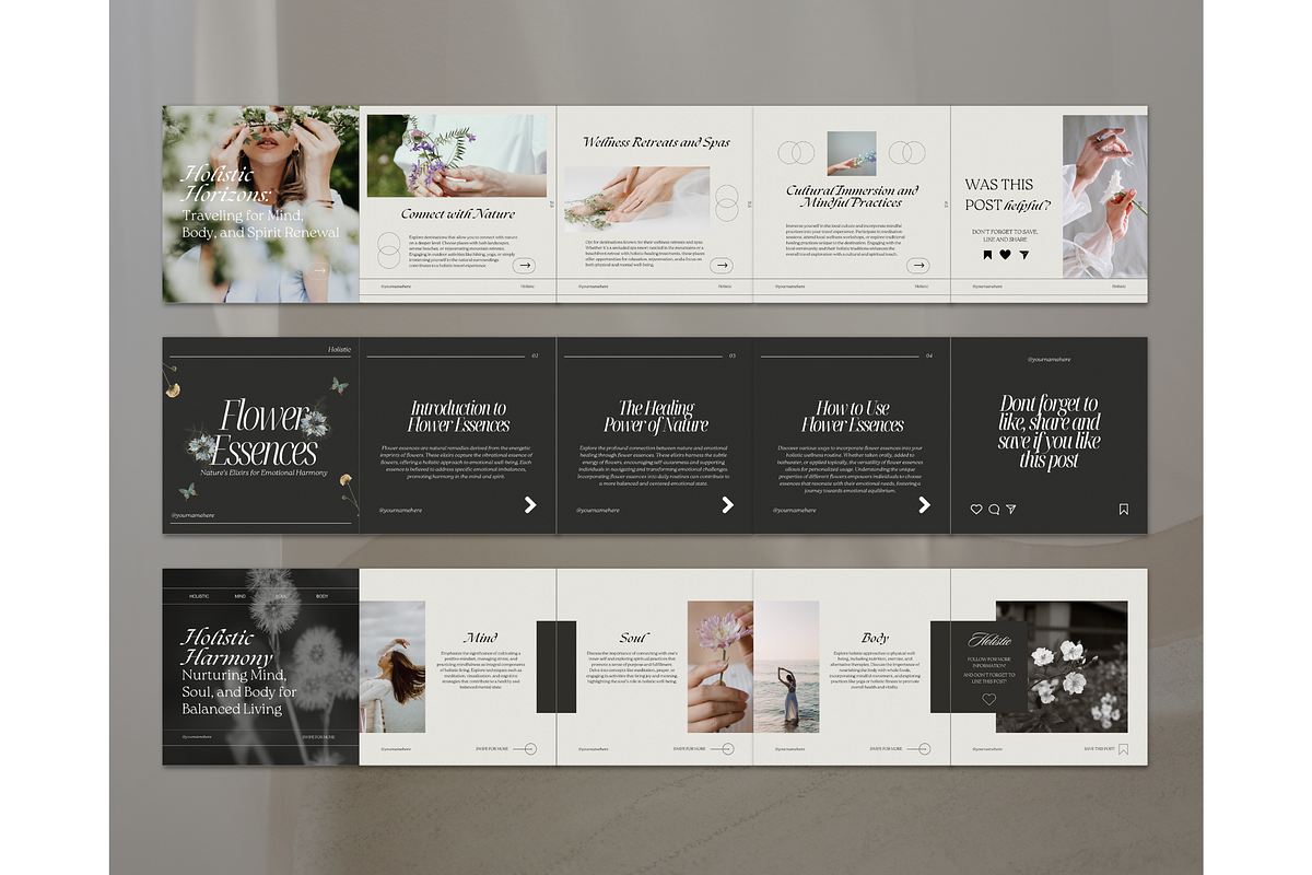 Holistic Coach Template - Canva, a Social Media Template by TheTemplateTopia (Photo 10 of 10)