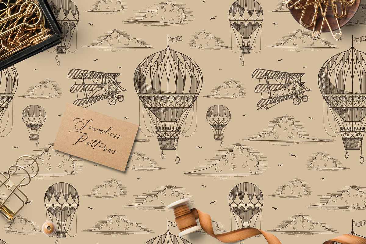 PARIS VINTAGE SET, a Texture Illustration by Luna Dreams (Photo 7 of 7)