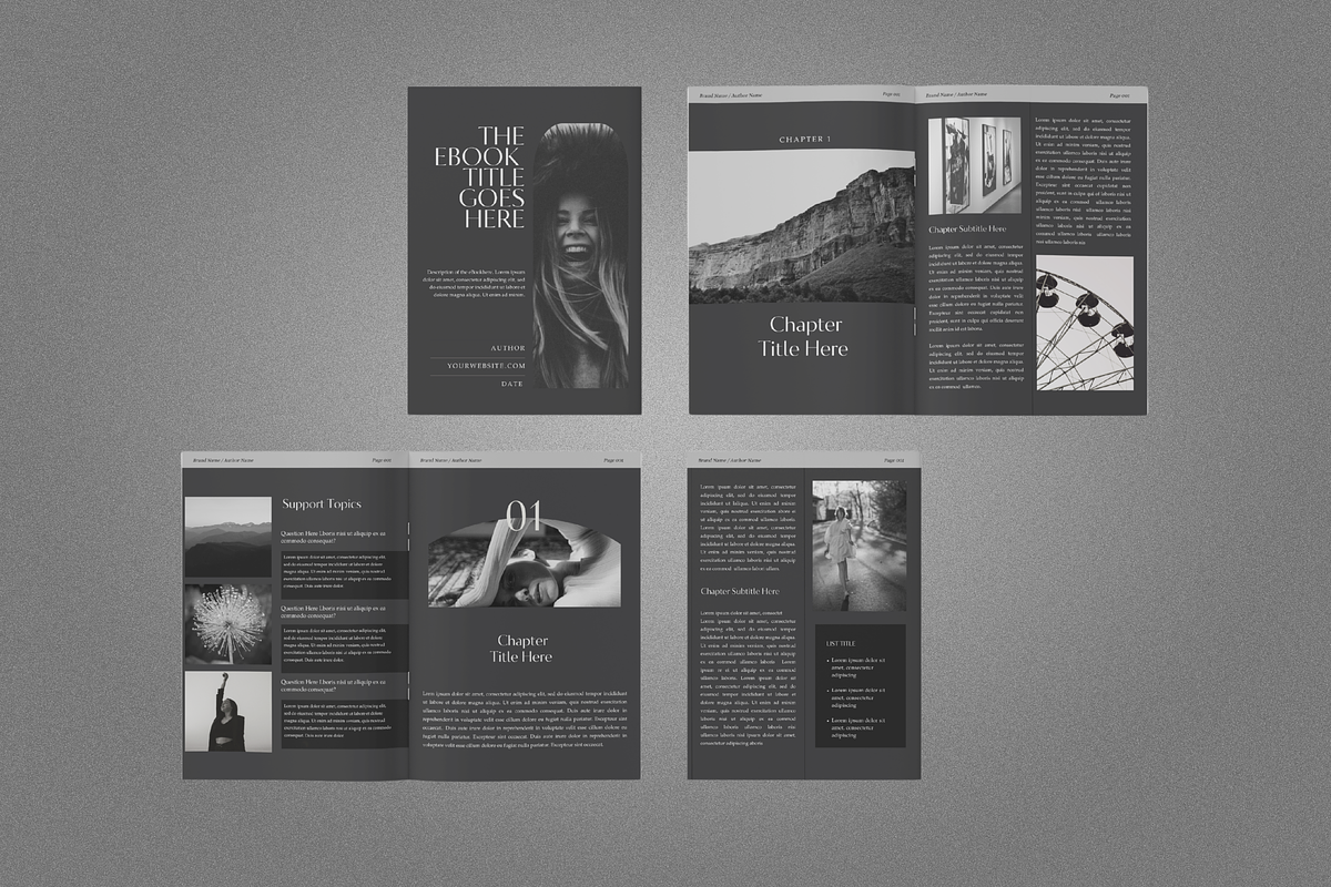 O N Y X | eBook Canva Template preview 5