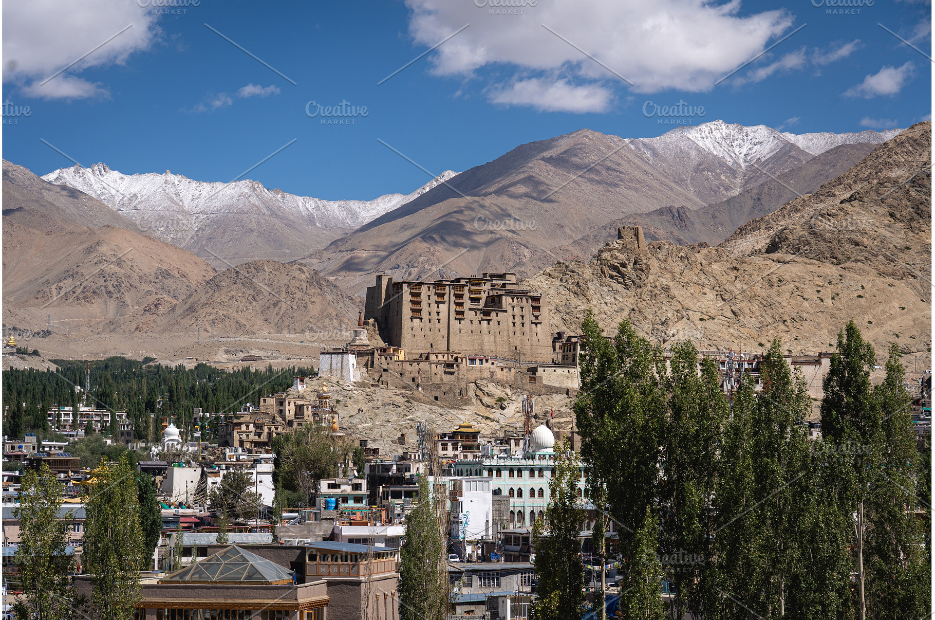 Leh Palace in Ladakh, India, an Architecture Photo by oliverfoerstner