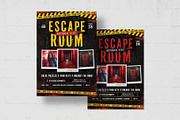Escape Room Flyer Template, a Flyer Template by BrandPacks (Thumbnail 4 of 5)