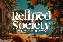 Refined Society - Vintage Typeface